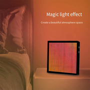 Pixel screen Bluetooth DIY point control screen alarm clock time screen wall-mounted LED pixel light full color dynamic smart DIy