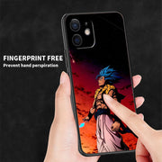 Japanese Art D-Dragon Ball Z For Apple iPhone 15 14 13 12 Pro Max Mini 11 Pro XS Max X XR 6 7 8 Plus SE 2020 Black Phone Case