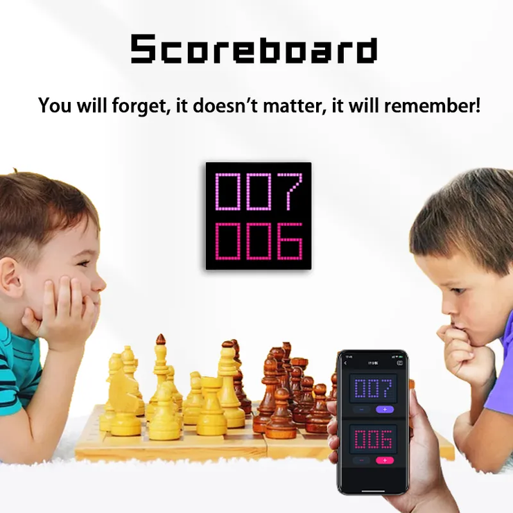 Pixel screen Bluetooth DIY point control screen alarm clock time screen wall-mounted LED pixel light full color dynamic smart DIy