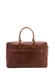 Borsa da viaggio unisex In Vera pelle Made in Italy 53x46x23 cm-4