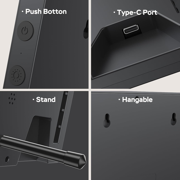 Pixel screen Bluetooth DIY point control screen alarm clock time screen wall-mounted LED pixel light full color dynamic smart DIy