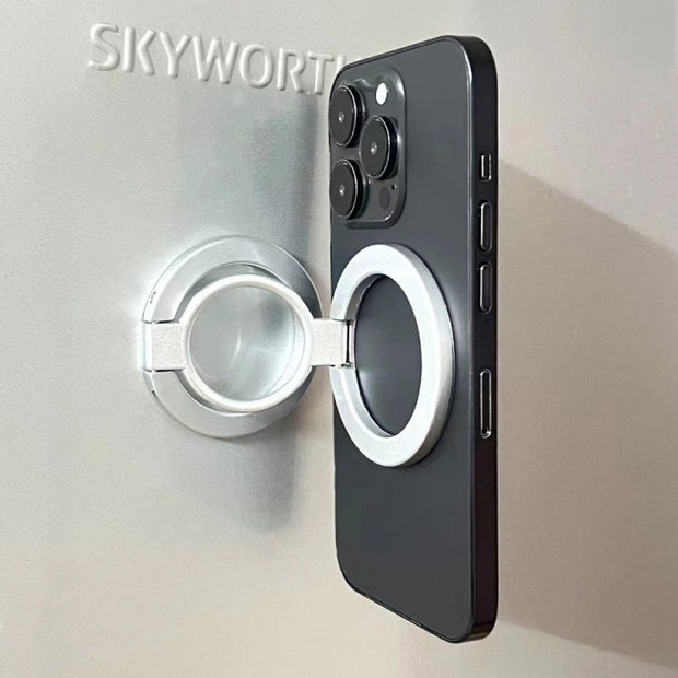 Supporto per telefono premium con anello magnetico Magsafe bifacciale per Apple
