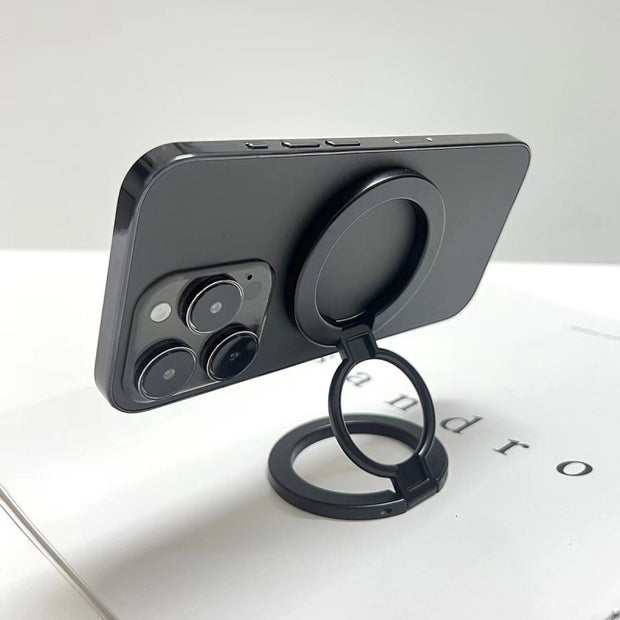 Supporto per telefono premium con anello magnetico Magsafe bifacciale per Apple