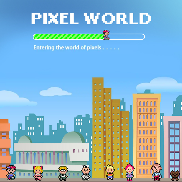 Pixel screen Bluetooth DIY point control screen alarm clock time screen wall-mounted LED pixel light full color dynamic smart DIy